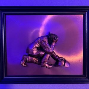 3D Frammed John Louw Copper Art
